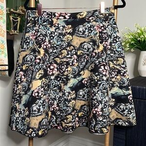 Abstract flower skirt